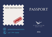 Load image into Gallery viewer, Freedom Medi-Spa Passport 2026 (Deposit only)