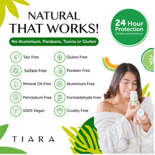 Load image into Gallery viewer, Tiara Natural Deodorant