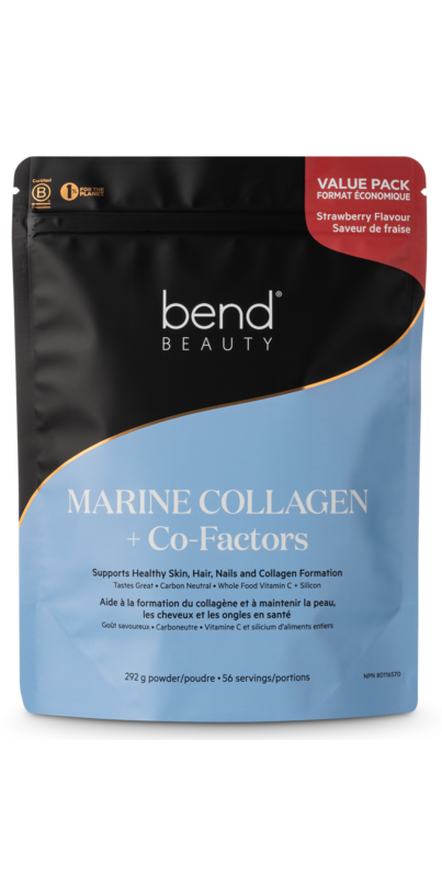 Bend Beauty - MARINE COLLAGEN + CO-FACTORS STRAWBERRY - VALUE SIZE