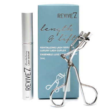 Revive 7 Length & Lift – Lash Serum and Curler Set